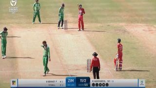 Earthquake Felt During U-19 World Cup Match between Ireland and Zimbabwe , Tremors lasted for 15-20 seconds